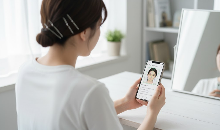 AIによる顔タイプ解析