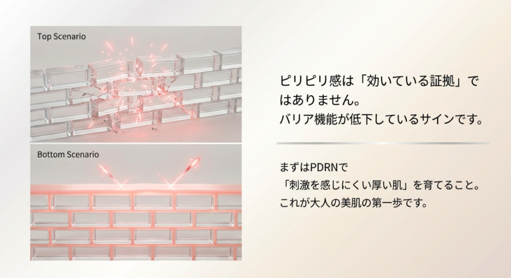 大人のニキビ跡にはPDRN先行が絶対正解