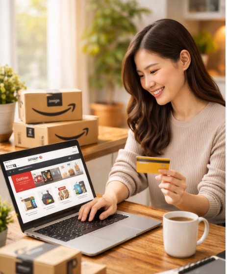 Amazonでのパスキー設定手順