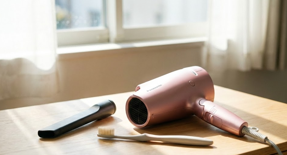 ナノケアの風量が弱い・点滅・焦げ臭い等の原因