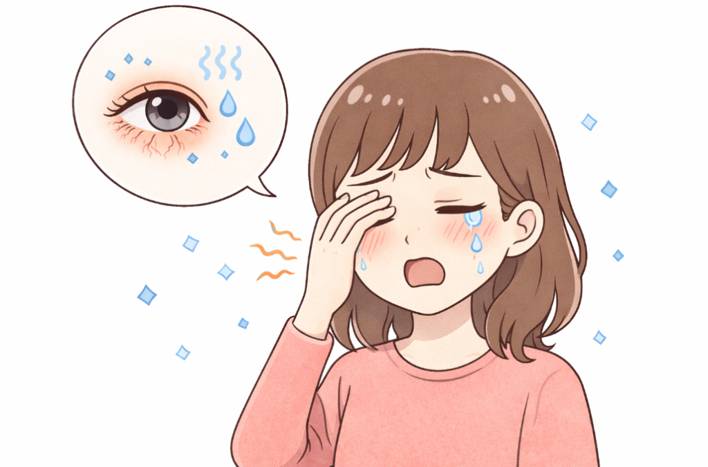 ドライアイの症状と原因を知ろう