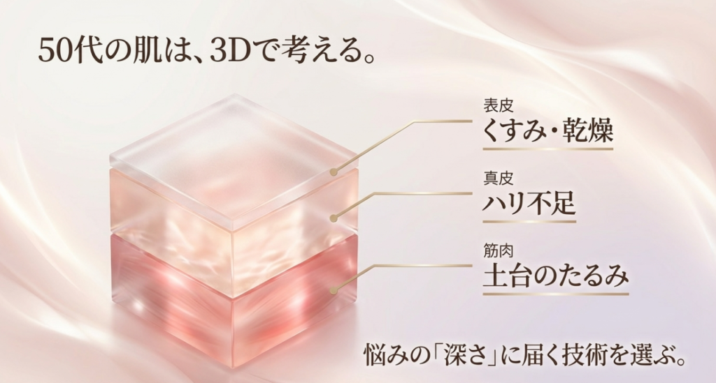 逆にたるむ!?50代の「やりすぎケア」が招く恐怖の落とし穴