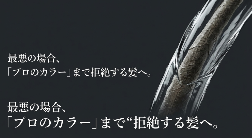 最悪！美容院のカラーを邪魔する成分とは