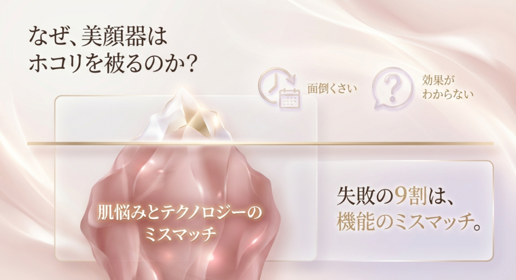 【警告】美顔器は買ってはいけない?50代のたるみを悪化させる本当の理由